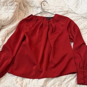 Banana Republic Rich Red Blouse